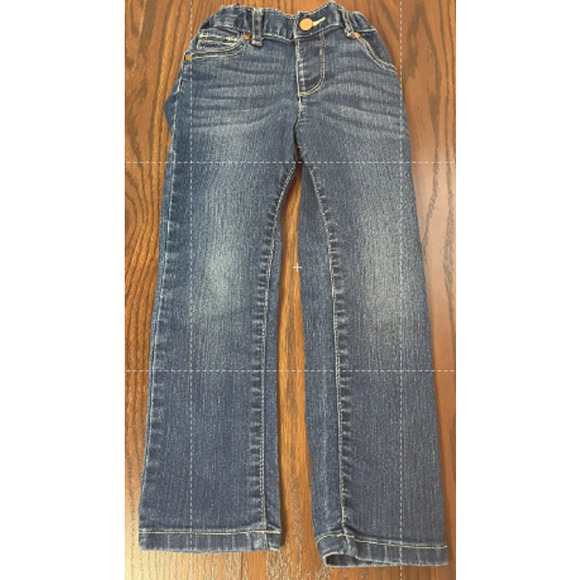 Lot Girls Jeans Denim Skinny Leg Jeans SZ 4T Teal Blue Leggings - Picture 4 of 15